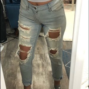 Empyre Easton Boyfriend Distressed Jeans sz 5